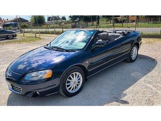 chrysler sebring 2.7 v6 24v cat lx cabrio autost.