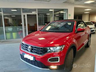 volkswagen t-roc cabriolet 1.5 tsi style dsg km 48