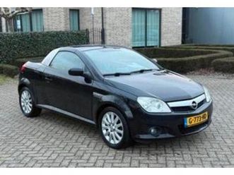 opel tigra 1.4 16v roadster 2009 zwart — opel — marktplaats