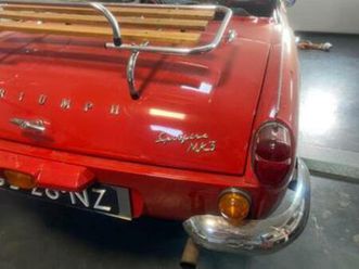 triumph spitfire 1.3 mk iii overdrive 1970 rood — triumph — marktplaats