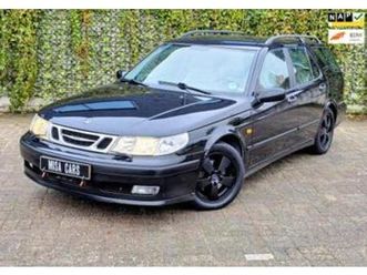 saab 9-5 estate 2.0t s apk clima sport velgen lederen statio — saab — marktplaats