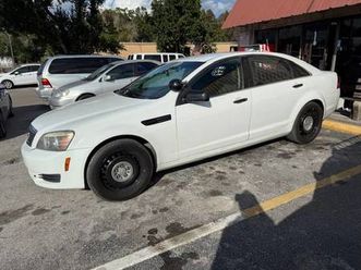 2016 chevrolet caprice police sedan