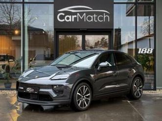 ② porsche macan electric - | passenger display | sport chrono — porsche — 2ememain