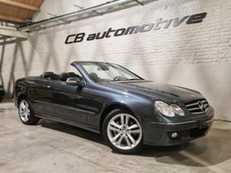 ② mercedes clk cabriolet avec garantie — mercedes-benz — 2ememain
