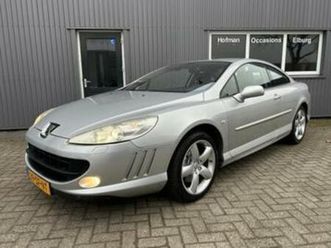 peugeot 407 coupé 3.0-24v v6 aut pdc leer cruise navi! — peugeot — marktplaats