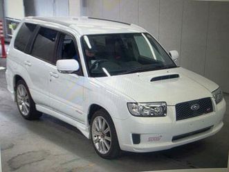 subaru forester sti sg9 white manual petrol 2005