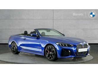 bmw 4 series 420i m sport convertible 2.0 2dr