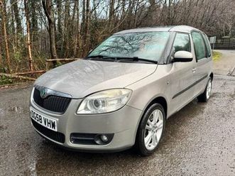 2008 skoda roomster 1.6 16v 3 5dr tiptronic mpv petrol automatic