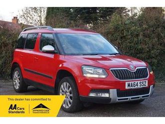 2014 64 skoda yeti 2.0 tdi se outdoor 5dr diesel manual euro 5 (110 ps) diesel