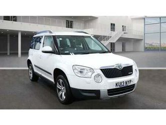 2013 skoda yeti 1.6 tdi cr elegance greenline ii 5dr hatchback diesel manual