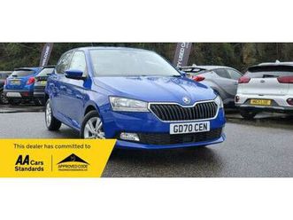 skoda fabia 1.0 mpi se 5dr petrol