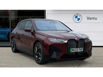 bmw ix xdrive40 m sport 5dr