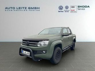 volkswagen amarok trendline 2.0 tdi 4m dc ahk gra navi sthz
