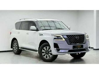 nissan patrol se titanium 4.0l 2024 nissan patrol se titanium, 2026 nissan warranty, full nissan service history,