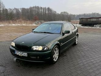 sprzedam bmw e46 coupe 2000r m43b19 chelmek • olx.pl