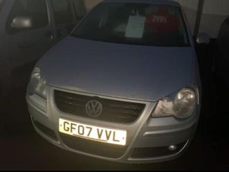 2007 volkswagen polo 1.2 s 64 5dr hatchback petrol manual