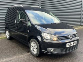 volkswagen caddy 1.6 tdi c20+ highline black manual diesel 2014 no vat