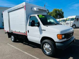 2006 ford e-350 super duty v8 5.4l 13ft.reefer cutaway box truck*sale*