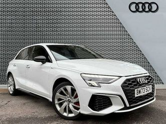 audi a3 sportback tfsi e s line competition 45 e s tronic