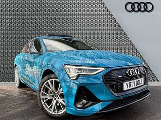 audi e-tron sportback launch edition 55 quattro