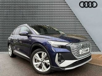 audi q4 e-tron s line 40