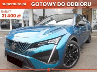 peugeot ion gt e-dcs 1.2 mhev 408 gt 1.2 mhev 145km / pakiet bezpieczeństwo, hi-fi,