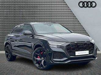 audi rs q8 suv carbon black tfsi quattro tiptronic
