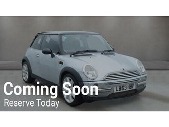 2004 (53) 1.6 cooper 3dr auto