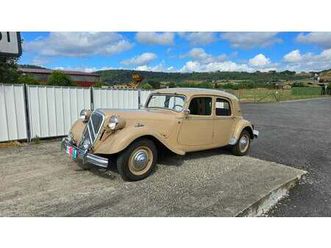 1954 citroen 15 six traction conservato a vendre
