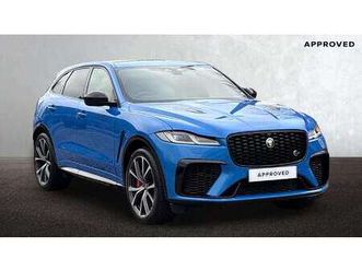 jaguar f-pace 5.0 v8 575 svr edition 5dr auto awd