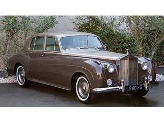 1961 rolls-royce silver cloud ii a vendre