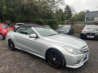 3.0 e350 cdi v6 blueefficiency sport cabriolet g-tronic euro 5 2dr