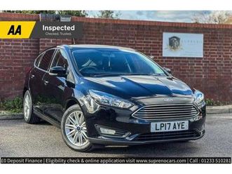2017 ford focus 1.0t ecoboost zetec edition euro 6 (start/stop) 5dr hatchback petrol manual