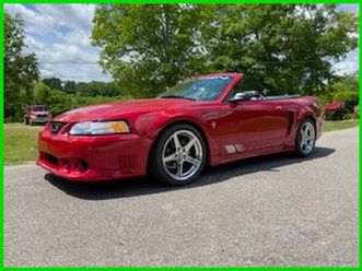 2000 ford mustang saleen s281 2dr supercharged convertible stock #399134