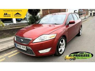 2009 09 ford mondeo 2.0 tdci titanium x estate 5dr diesel manual (154 g/km, 138