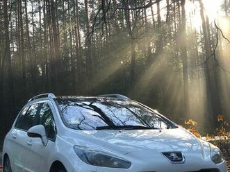 peugeot sw308 bogate wyposażenie, 7os chocianów • olx.pl