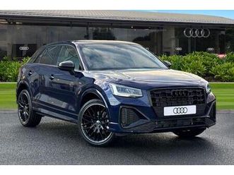 2026 audi q2 1.5 tfsi cod 35 black edition s tronic euro 6 (start/stop) 5dr suv automatic