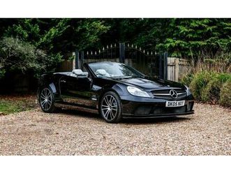 2005 mercedes-benz s class sl 65 amg 2dr auto bi-turbo convertible petrol automatic