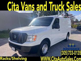 2018 nissan nv 1500 s 3dr cargo van cargo vans and trucks