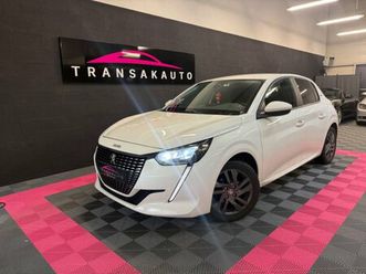 peugeot 208 puretech 75 ss bvm5 style / suivi complet / distrib ok / 1ère main / apple carplay