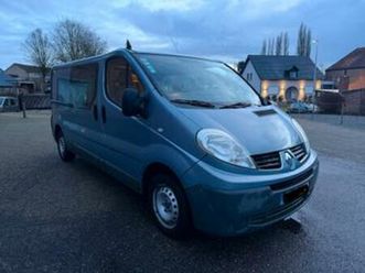 ② renault trafic 2.0dci à cabine double longue — camionnettes & utilitaires — 2ememain