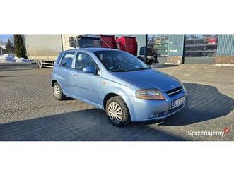 daewoo kalos/aveo 1.4i 90km klima* 5-drzwi zadbany zamiana świdnik - sprzedajemy.pl