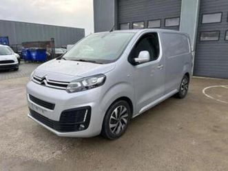 ② citroën jumpy 1.5 d 3 zitplaatsen zilver airco cruise airco — camionnettes & utilitaires — 2ememain