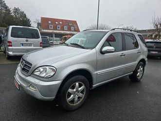 mercedes-benz ml 400 cdi v8 autmomatik leder navi angk.3.5t sd