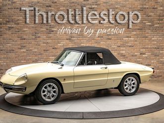 1967 alfa romeo spider 1600 duetto