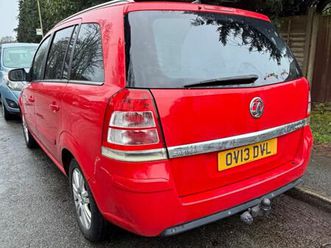 vauxhall, zafira, mpv, 2013, manual, 1686 (cc), 5 doors