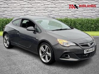 vauxhall astra gtc 2.0 cdti limited edition euro 5 (start/stop) 3dr 2014
