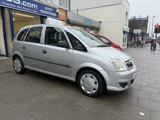 vauxhall meriva 1.6 i 16v life 2008