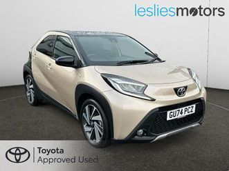 toyota aygo x exclusive hatchback's 1.0 vvt-i exclusive euro 6 (start/stop) 5dr