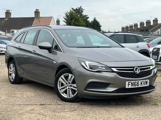 2016 vauxhall astra 1.6 cdti ecoflex design - diesel ulez - estate - px swap